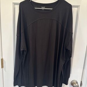 Old Navy Active Long Sleeve Top- Black